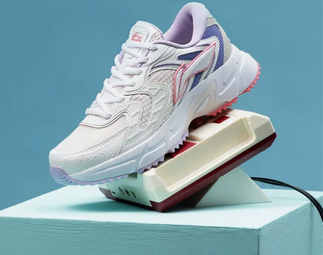 李宁跑步鞋女士休闲鞋女鞋女士跑鞋减震舒适轻...