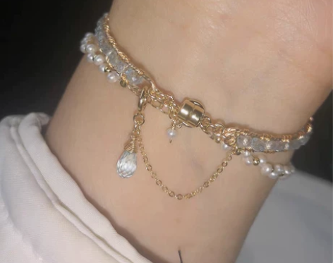 11月生辰石 摩羯天蝎白羊座幸运石 天然托...