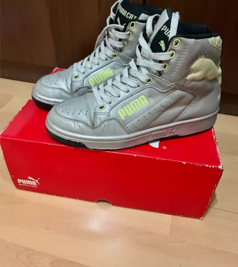 puma彪马复古运动鞋女鞋高帮休闲鞋 正品...