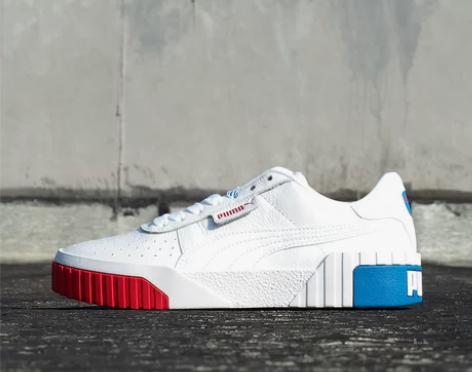 Puma 彪马Cali 新款刘雯同款厚底拼...