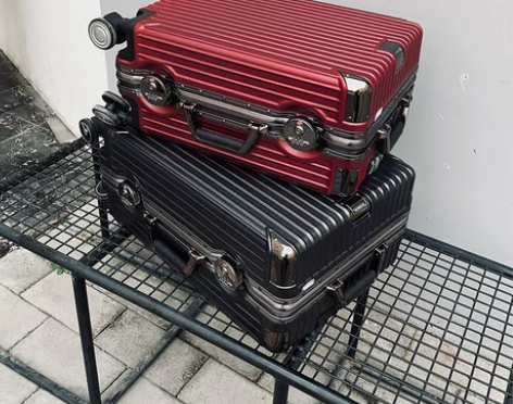 行李箱男女C24寸铝框旅行箱K26寸密码皮...