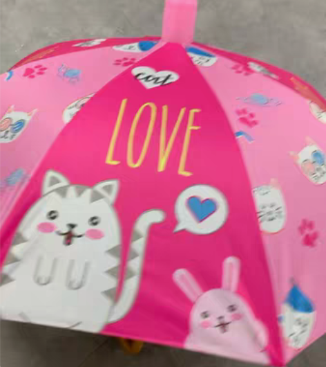 包邮儿童雨伞冰雪奇缘艾莎公主伞卡通长柄伞晴...