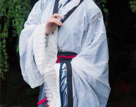 包邮如是观汉服-千秋长生2鹤姑-汉晋交领襦...