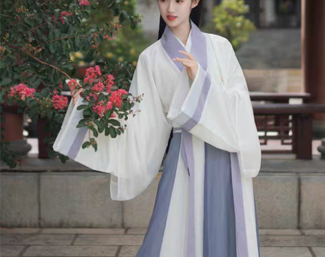 转卖【清风叹】晋制汉服女三件套魏晋中国风原...