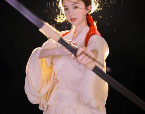 转卖汉服女秋冬季魏晋风白色神明少女日常古装...