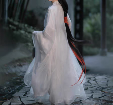 包邮汉服出租 有香如故【秋风辞】白色魏晋风...