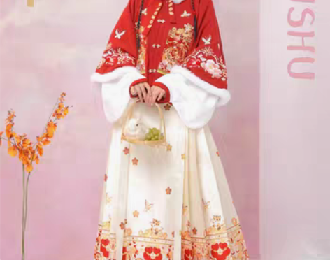 转卖【国庆价】玉术【虎戏金鳞】原创汉服女拜...