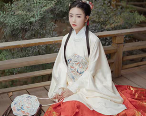转卖兰若庭 如约 圆领大襟 明制 汉服 暗...