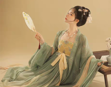 转卖【38活动价】桔屿正品原创汉服女诃子裙...