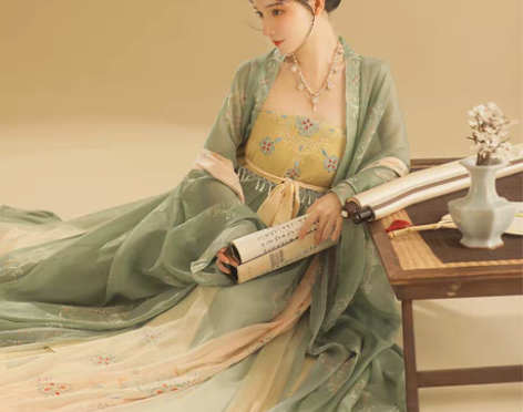 转卖仅试穿 【礼遇价】桔屿正品原创汉服女诃...