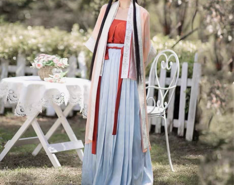 【出租】桔屿原创汉服女宋制【春色撩人】长干...