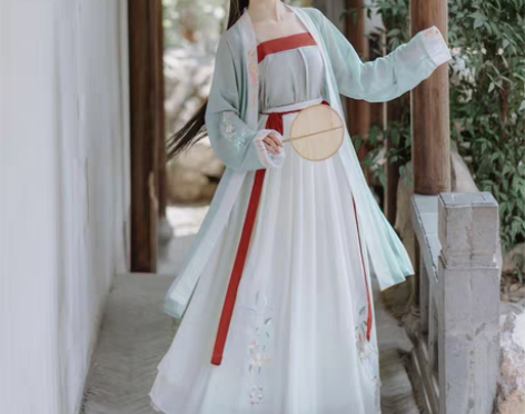 包邮茗月萱正品汉服 芙蓉宋制，有衬裙 穿过...