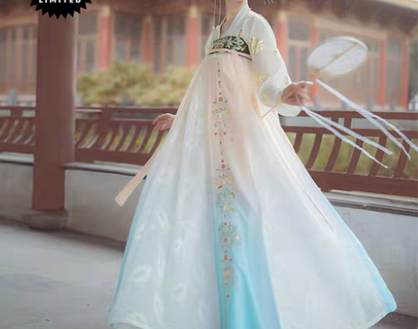 转卖如梦霓裳汉服女装齐胸襦裙[胡云谣]刺绣...