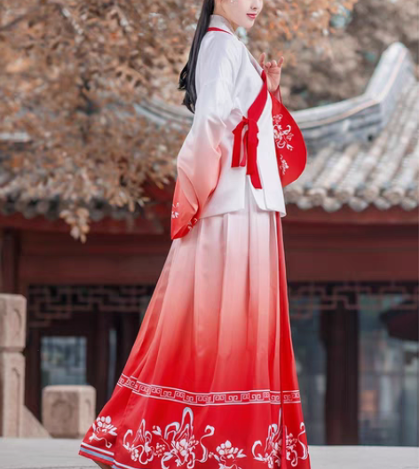 转卖如梦霓裳汉服女装襦裙交领惜春令衫裙原创...