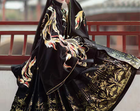 转卖如梦霓裳汉服女[万福金安]明制织金长袄...