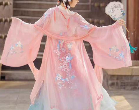 转卖裳云兮【肥啾】原创汉服女对襟齐腰襦裙重...