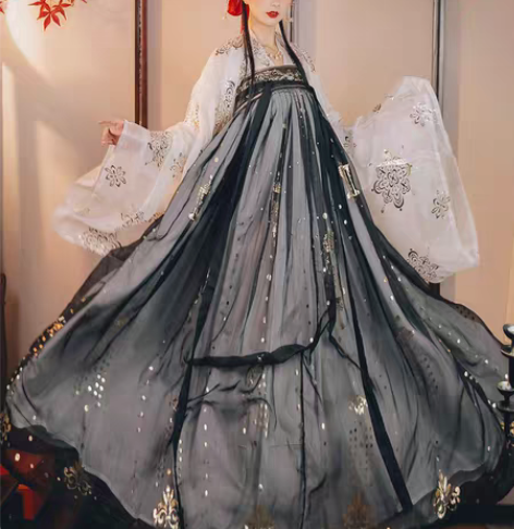 包邮裳云兮【玉笼春】正品原创汉服女对襟齐胸...