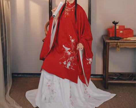 转卖裳云兮【莺花】正品原创汉服女明制立领绣...