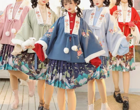 转卖裳云兮月潮生汉服汉元素女正品包邮只需9...