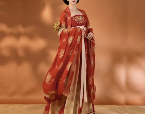 包邮【裳云兮】裳云兮(燕云台)唐制原创汉服...