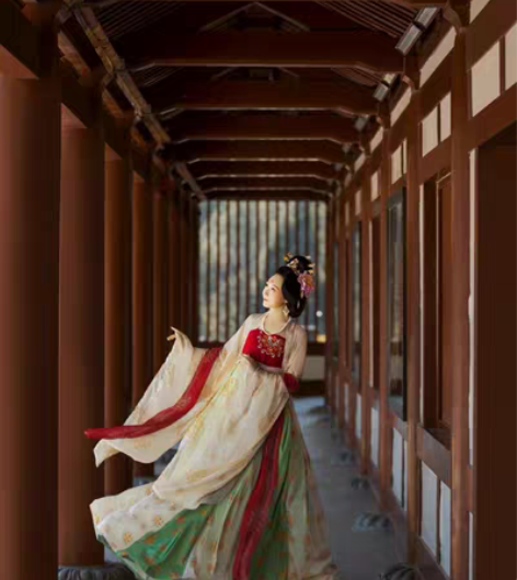 【汉服出租】裳云兮(燕云台)唐制原创汉服女...