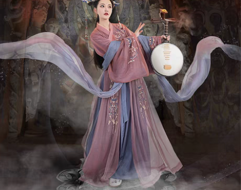 转卖都城南庄汉服 司慕辰 交领齐腰襦裙中大...