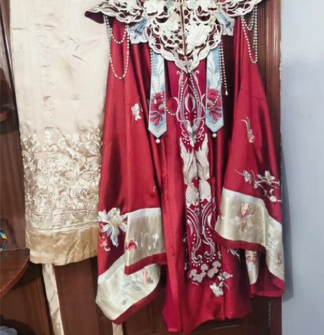 包邮淮北出租明制汉服婚服 都城南庄家的上衣...