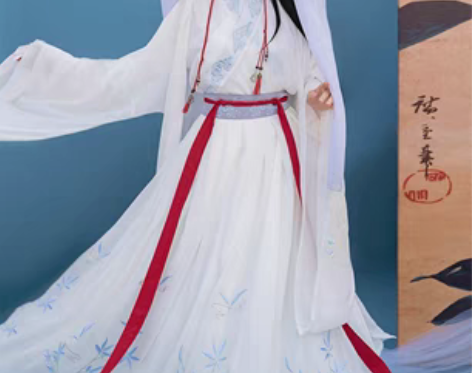 转卖清梳如意情侣魏晋风交领齐腰cp款原创汉...