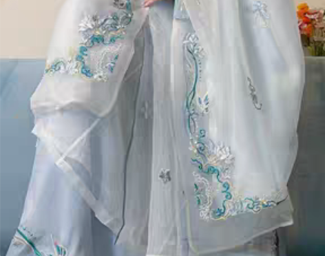 转卖五五年原创汉服 云水谣现货 现货全套 ...