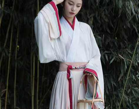 【帮闺蜜出！】五五年家 6米摆晋制汉服 肩...