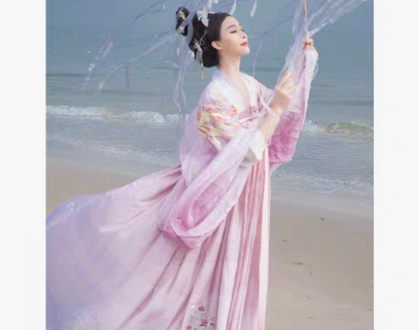 转卖五五年原创汉服（ 凤归云） 汉服女齐胸...