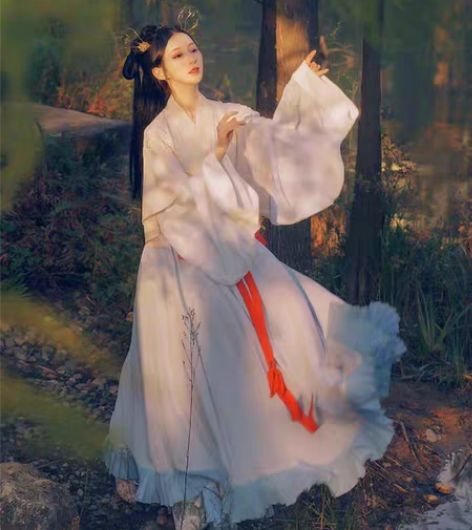 包邮重回汉唐洛水瑶原创汉服女晋制春夏中国风...