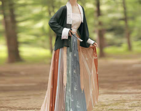 转卖仙楚姬原创汉服女【沉香】明制对襟合领衫...