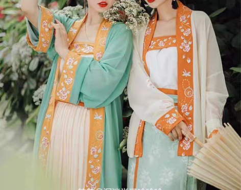 包邮仙楚姬家的初欢汉服，S码，宋制三件套如...