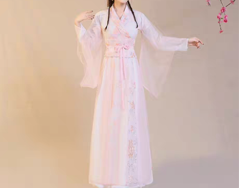 转卖原创改良汉服女夏季小个子学生古装仙气古...