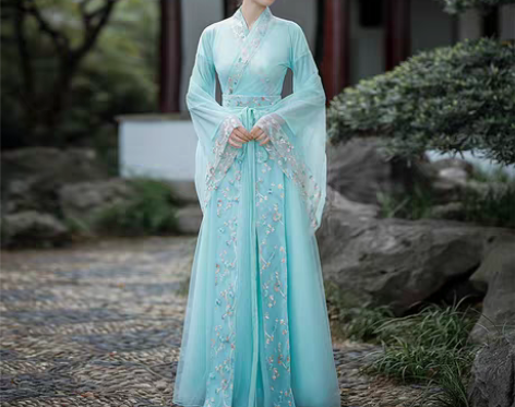 转卖【38活动价】蝶恋花古装汉服女春季新款...