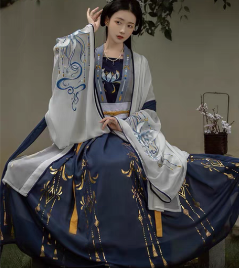 包邮千韵岗汉服全新仅试穿 M号M全新千韵岗...