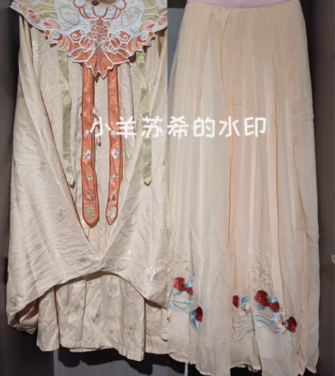 包邮兰若庭明制汉服初霁鹅黄色对襟长衫劲合一...