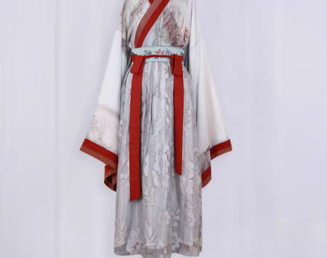 转卖司南阁 银狐传统汉服魏晋风交领中衣襦裙...