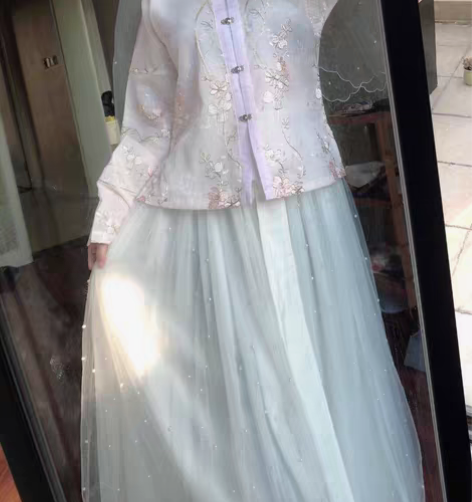 包邮司南阁汉服 雪媚娘 正版上衣S，下裙M...
