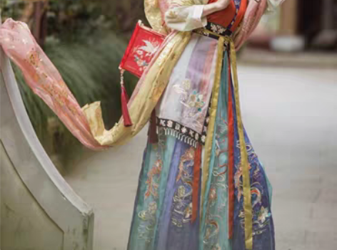 包邮司南阁汉服原创天涯明月刀联名款敦煌衍生...