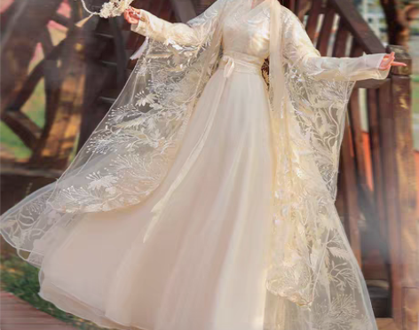 转卖月蝉 汉服女原创2021新款魏晋制中国...