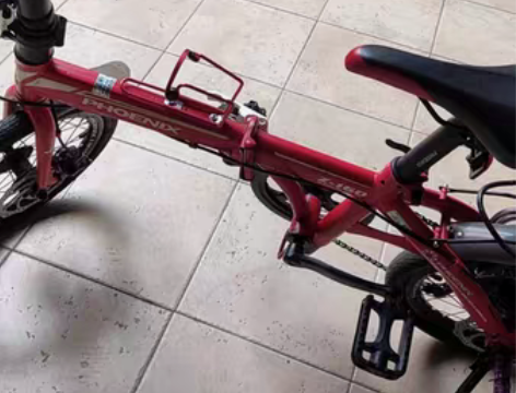 18寸凤凰折叠自行车，适合1.3米至1.6...