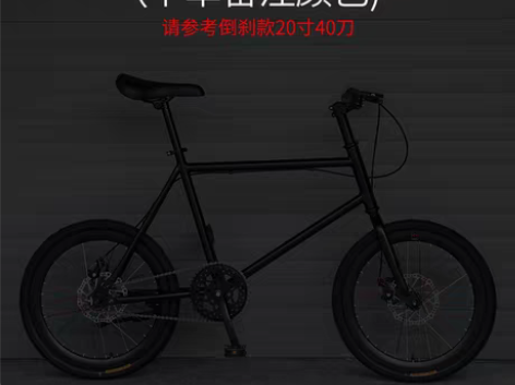 转卖死飞自行车实心胎活飞单车倒刹车网红小轮...