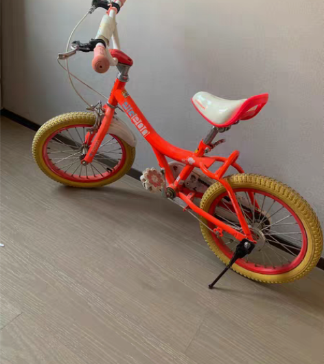 飞鸽16寸儿童自行车，有一测闸缺零件，一测...