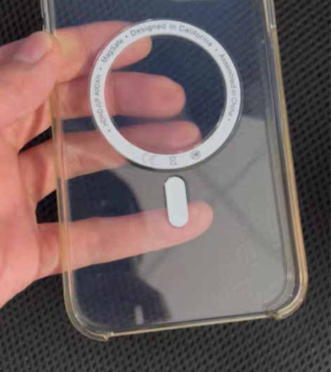 包邮苹果13pro Max官方透明磁吸保护...