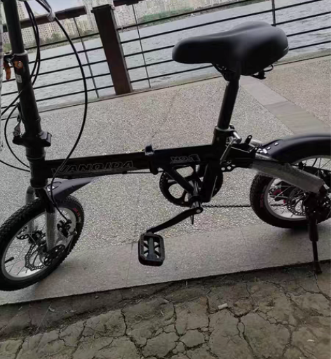 变速折叠自行车!买了小孩不喜欢闲置现在出售...