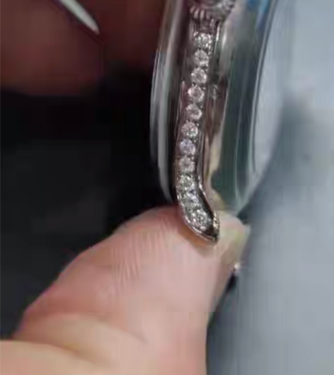 万国手表，经典款式，后加钻，改的背头，换的...