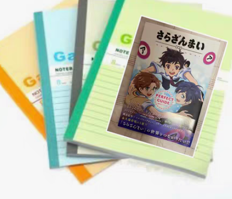 皿三昧完全公式印花笔记本 笔记本很厚从11...