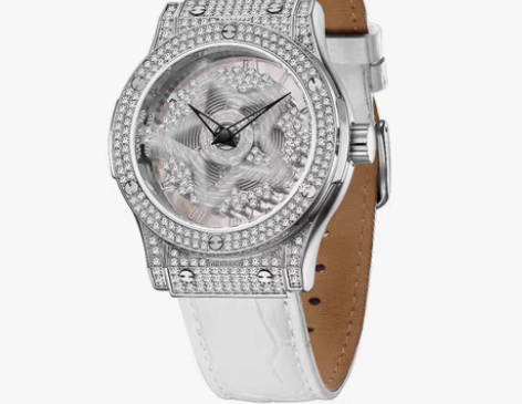 包邮时来运转五芒星手表 就试戴了一次 有意...